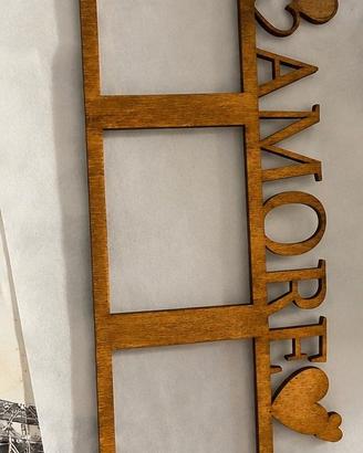 Portafoto in legno