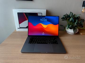 Macbook Pro 16 Pollici M1 Pro- 16GB RAM 512 SSD
