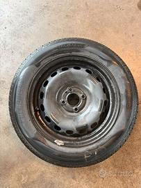CERCHI IN FERRO + COPRI CERCHI DACIA R15