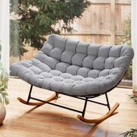 Sedia a dondolo doppia