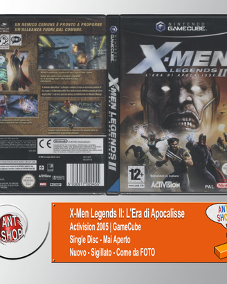 X-Men Legends II - GameCube - Sealed - PAL (2005)