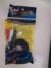 Cavo da Jack audio a RCA rosso e bianco