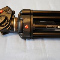 Manfrotto 547b treppiedi video professionale