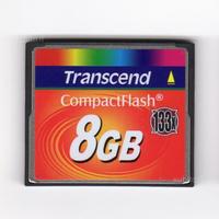 Compact Flash Transcend 8GB 133x