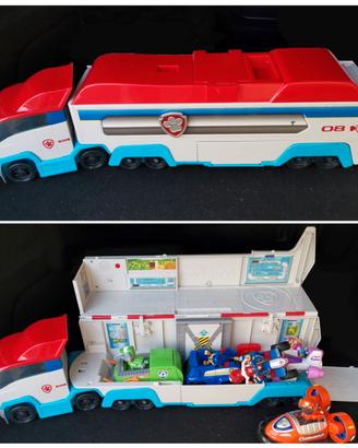 Paw Patrol mezzi e personaggi