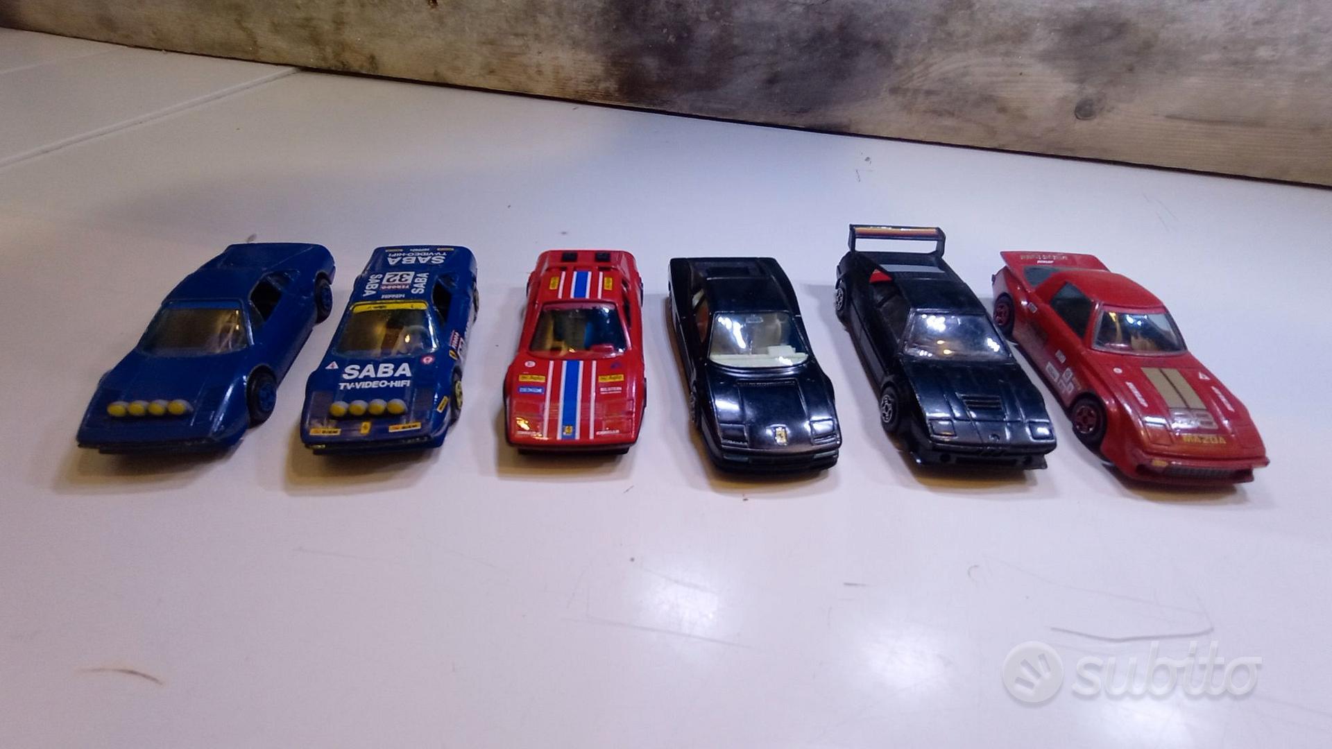 Lot De 4 Modèles Réduits Burago 1/43 - Inclut Mini, Focus, Mazda RX7, R18 (voir Photos) | Occasion, Certaines Pièces Manquantes