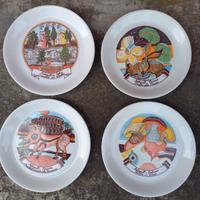 Piatti n.4 Autogrill ceramica de Simone