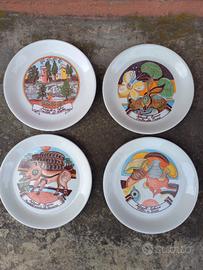 Piatti n.4 Autogrill ceramica de Simone