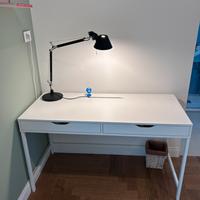 Scrivania Ikea Alex bianca - pari al nuovo
