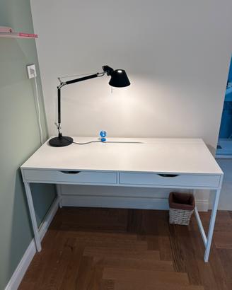 Scrivania Ikea Alex bianca - pari al nuovo