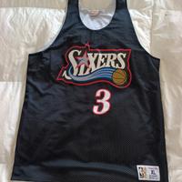 Canotta NBA  IVERSON  3 Sixers original XL