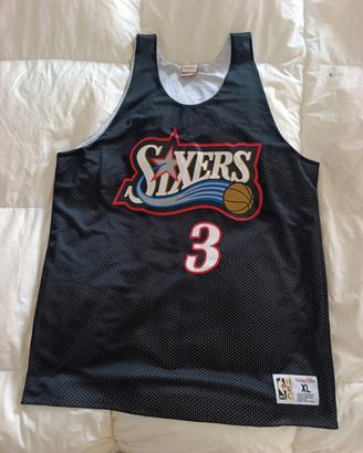 Canotta NBA  IVERSON  3 Sixers original XL