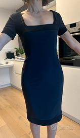 Vestito Ferrè colore blu e nero taglia 44