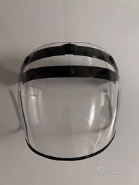 Visiera casco jet trasparente