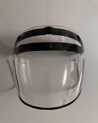 Visiera casco jet trasparente