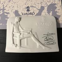 Targa Lladró Don Chisciotte con firme