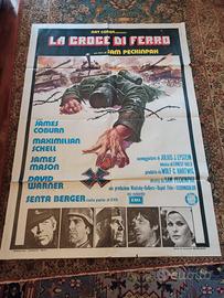 Manifesto cinema 2F La croce di ferro