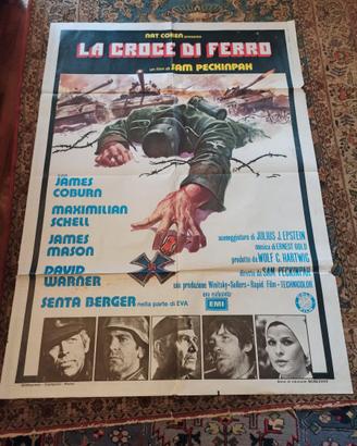 Manifesto cinema 2F La croce di ferro