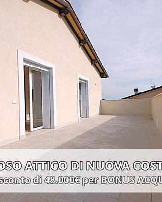 PRESTIGIOSO ATTICO IN VILLA DI NUOVA COSTRUZIONE