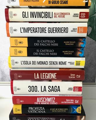 11 romanzi storici edizioni Newton