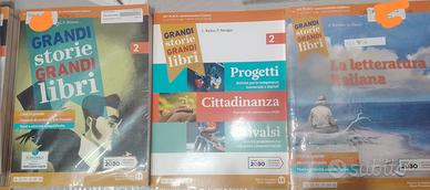 libro Antologia 2 media  Grandi Storie grandi libr
