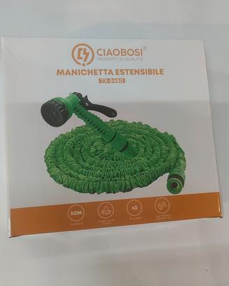 Kit tubo flessibile estensibile 30 metri