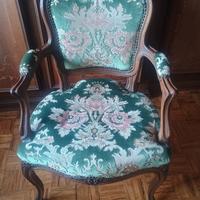 poltrona stile Luigi XV