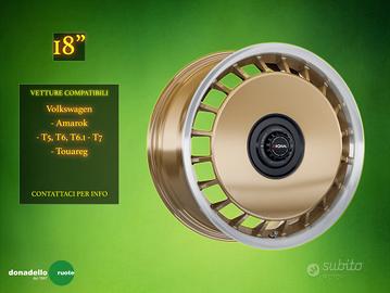 Cerchi in Lega 18" Ronal R50 Volkswagen