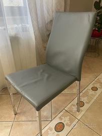 n. 6 sedie da soggiorno moderne