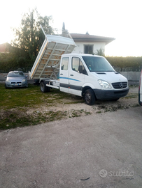 Furgone ribaltabile Mercedes sprinter doppia cabin