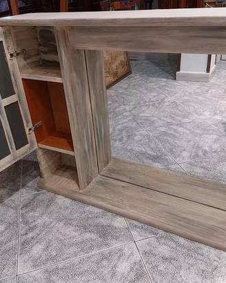 mobile bagno con specchiera