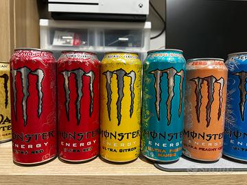 Lattine monster vuote