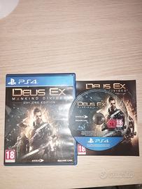 Gioco Deux Ex ps4/5 + codici