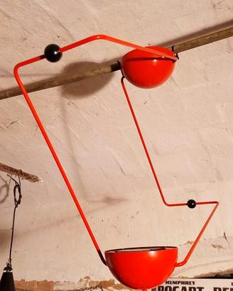 lampadario tronconi anni 80