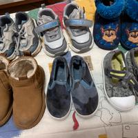 Lotto scarpe bambino numeri 21-23