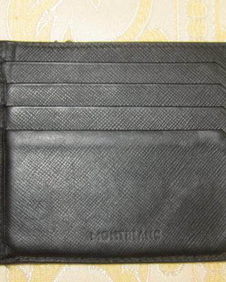PORTACARTE & MONETE TASCABILE MONTBLANC-ORIGINALE