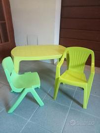 tavolino per bimbi