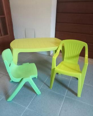 tavolino per bimbi