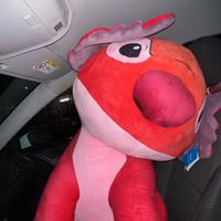 Peluche Stich rosso gigante