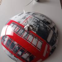 lampadario abat-jour e quadro 