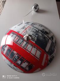 lampadario abat-jour e quadro 