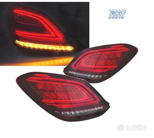 FANALI MERCEDES CLASSE C W205 14-18 LED ROSSO BIAN