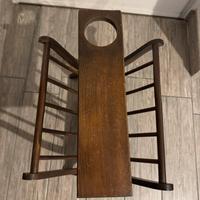 Porta riviste in arte povera