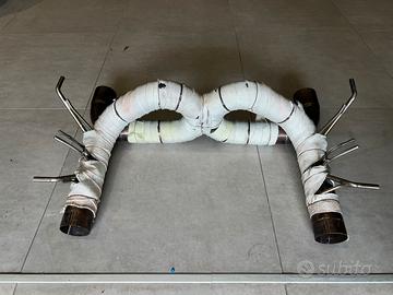 Scarico Ferrari F8 Tributo artigianale