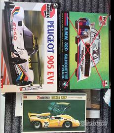 Eidai Nissan Can Am R382 e Airfix Peugeot 905