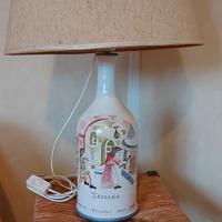 Bottiglia lampada vintage.