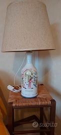 Bottiglia lampada vintage.