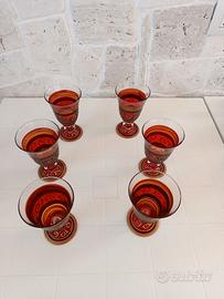 Set di bicchieri eleganza.