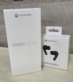 Motorola Moto G06 + Moto Buds 2 NUOVI SIGILLATI