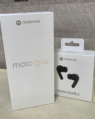Motorola Moto G06 + Moto Buds 2 NUOVI SIGILLATI